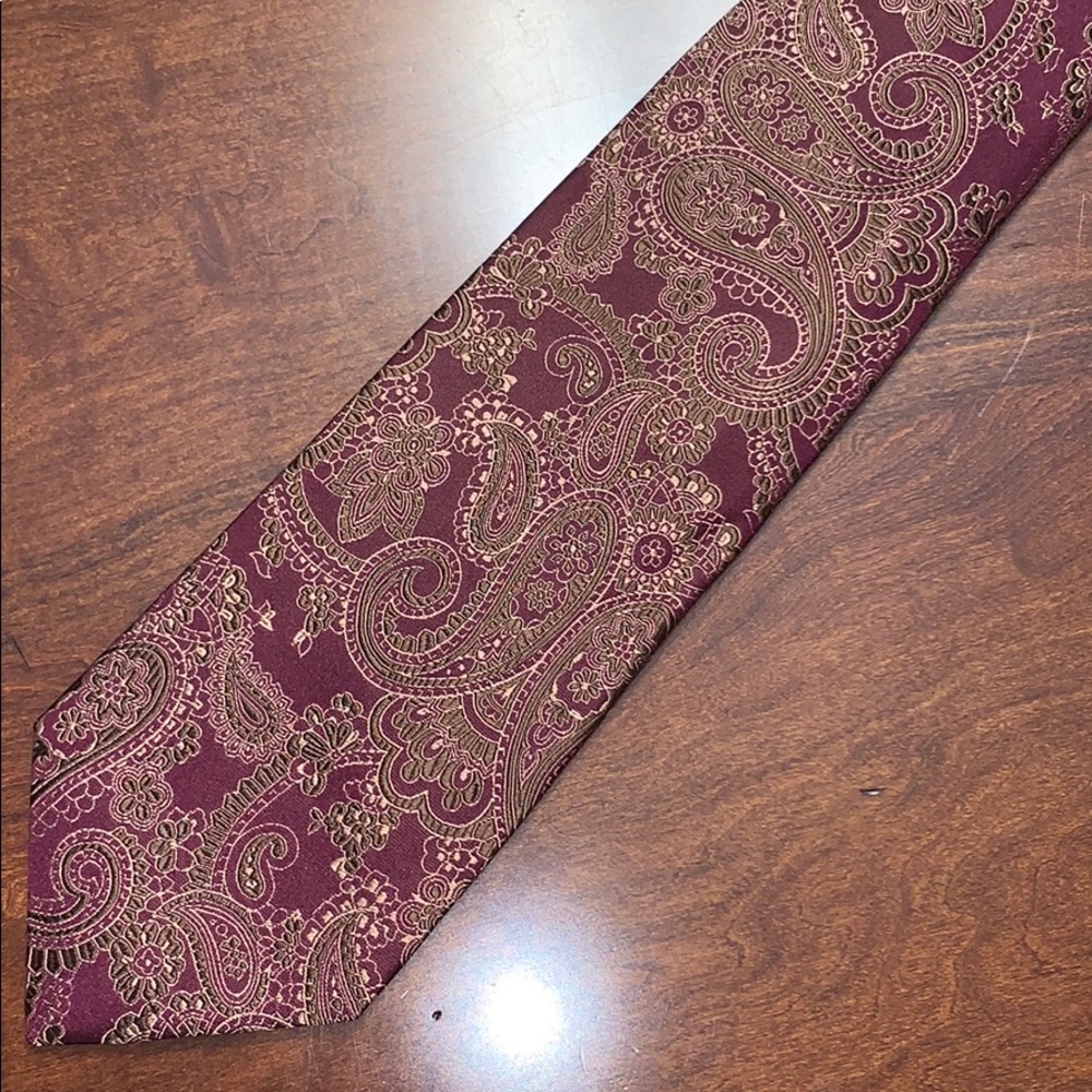 Tino Cosma paisley tie made in Italy 100% SILK